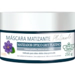 Máscara Capilar Matizante Flores & Vegetais Platinado 250g