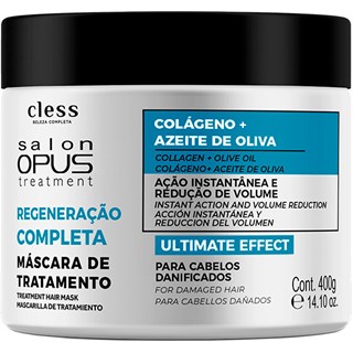 Máscara Cless Salon Opus Regeneração Completa 400g