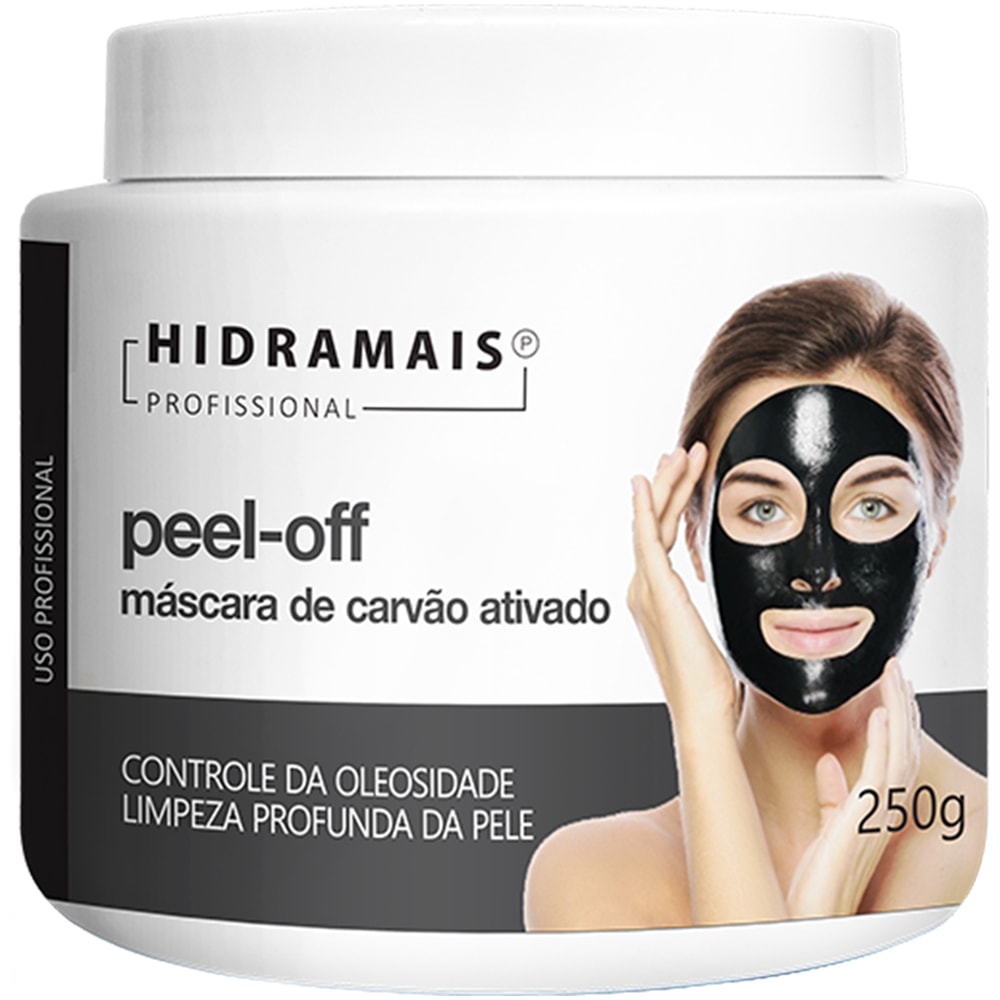 Máscara de Carvão Ativado Peel-Off Hidramais 250g - Destro