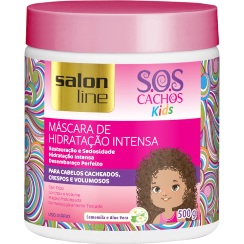 Máscara de Hidratação Intensa Salon Line S.O.S Kids 500g