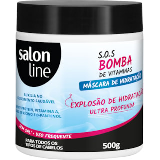 Máscara de Hidratação Salon Line S.O.S Bomba Original 500g