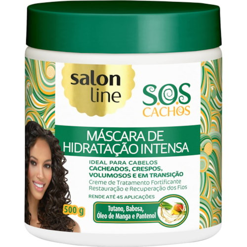 Máscara de Hidratação Salon Line S.O.S Cachos 500g