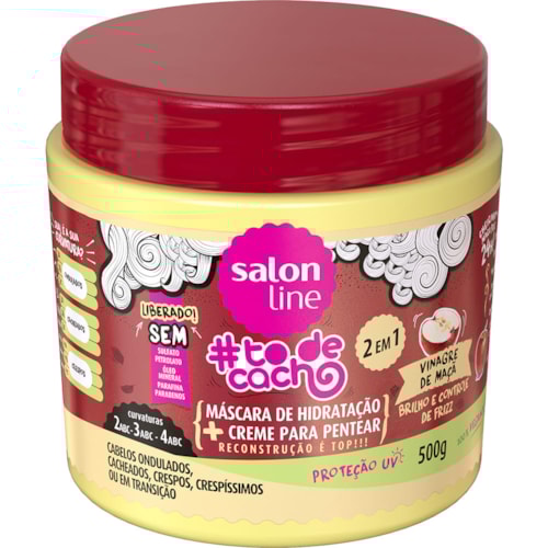 Máscara de Hidratação Salon Line Vinagre de Maçã 500g