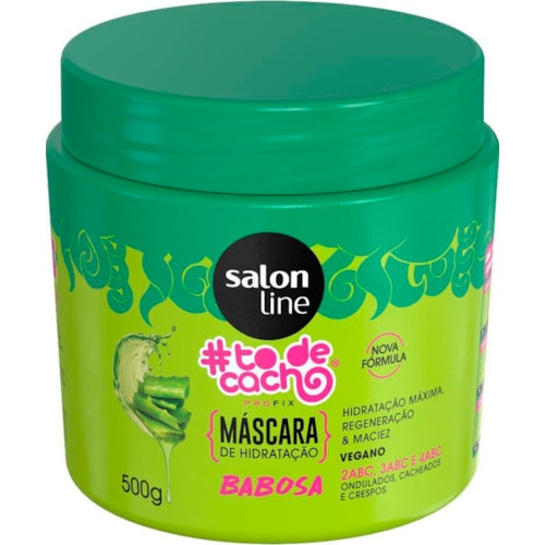 Máscara de Hidratação #todecacho Babosa Salon Line 500g