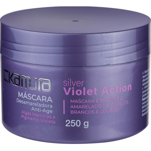 Máscara de Tratamento C.Kamura Silver Violet Action 250g