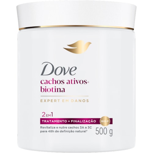 Máscara de Tratamento Dove Cachos Ativos Biotina 270g