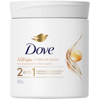 Máscara de Tratamento Dove Nutrição + Fusão de Óleos 2 em 1 500g