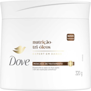 Máscara de Tratamento Dove Nutrição Tri-Óleos 320g