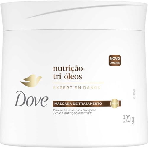 Máscara de Tratamento Dove Nutrição Tri-Óleos 320g