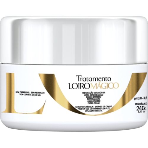 Máscara de Tratamento Eico Life Loiro Mágico 240g