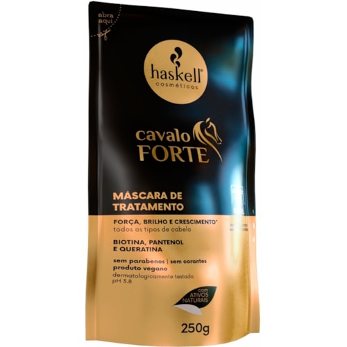 Máscara de Tratamento Haskell Refil Cavalo Forte 250g