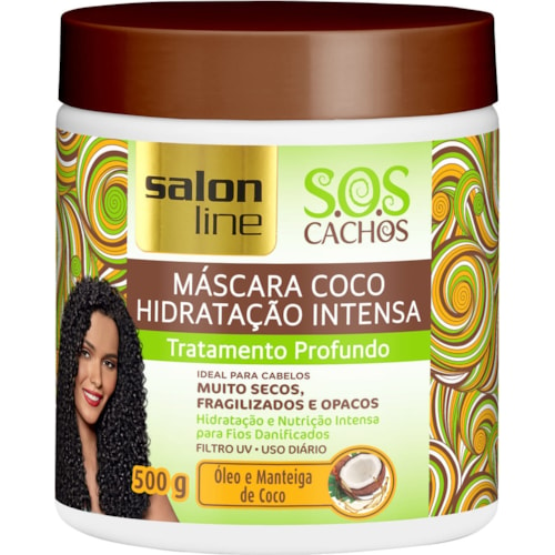 Máscara de Tratamento Salon Line Coco Cachos 500g