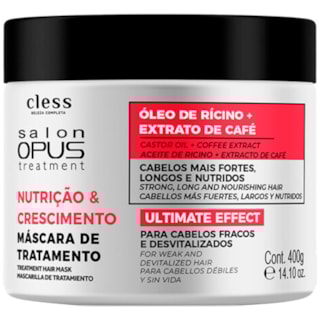 Máscara de Tratamento Salon Opus Nutrição e Crescimento 400g