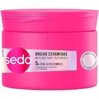Máscara de Tratamento Seda Brilho Ceramidas 300g