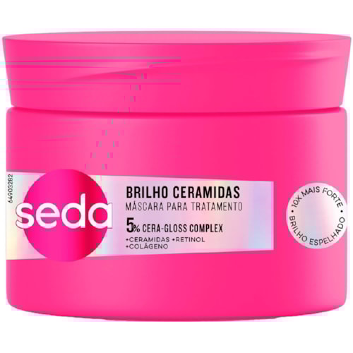 Máscara de Tratamento Seda Brilho Ceramidas 300g