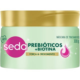 Máscara de Tratamento Seda Prebióticos + Biotina 300g