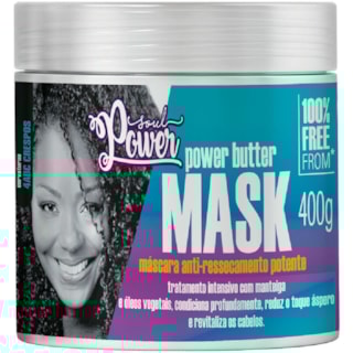 Máscara de Tratamento Soul Power Anti Ressecamento 400g