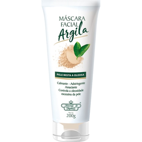 Máscara Facial Argila Flores & Vegetais 200G