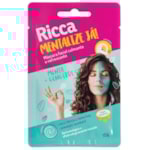 Máscara Facial Ricca Mentalize Já! Menta + Gengibre 10g