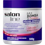 Máscara Hidratante Salon Line S.O.S Bomba Original  500g