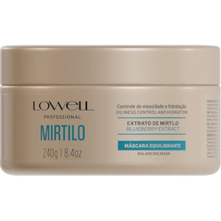 Máscara Lowel Mirtilo Equilibrante 240g