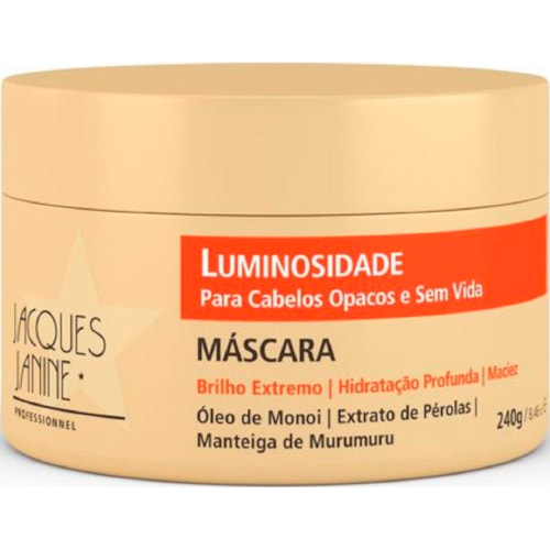 Máscara Luminosidade Jacques Janine 240g