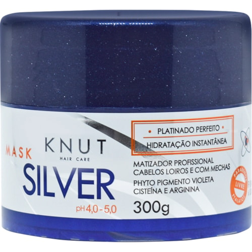 Máscara Matizadora Knut Silver 300g