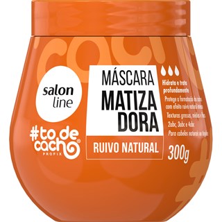 Máscara Matizadora Salon Line Ruivo Natural 300g