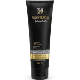 Máscara Matizante Bio Extratus Spécialiste Cinza 250g