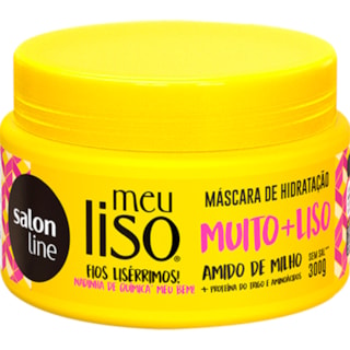 Máscara Meu Liso Muito + Liso Salon Line 300g