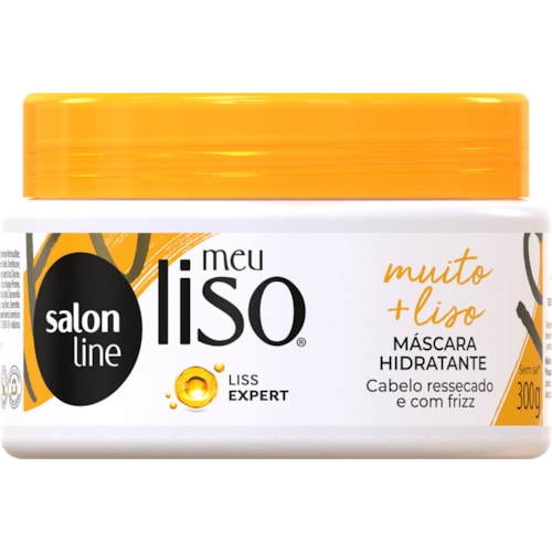 Máscara Meu Liso Muito + Liso Salon Line 300g