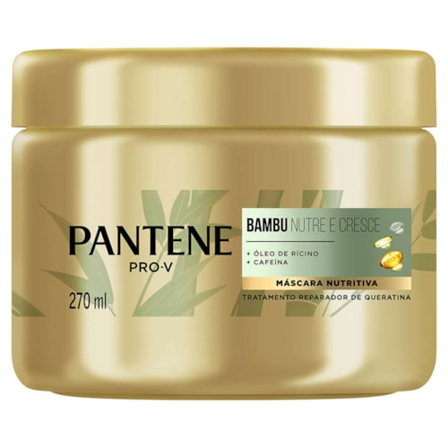 Máscara para Tratamento Pantene Bambu 270ml