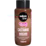 Máscara Pigmentante Salon Line Tô de Cacho Castanho 150ml