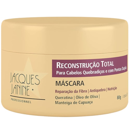 Máscara Reconstrutora Total  Jacques Janine 80g