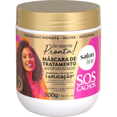 Máscara Salon Line Antiporosidade 500g