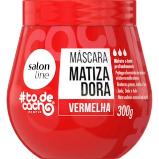 Máscara Salon Line Matizadora Vermelha 300g