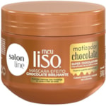 Máscara Salon Line Meu Liso Chocolate 300g