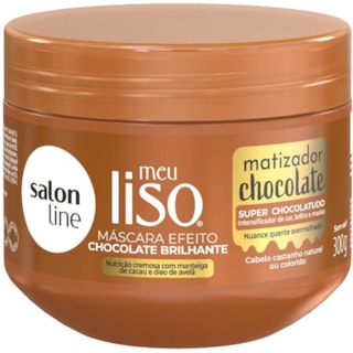 Máscara Salon Line Meu Liso Chocolate 300g