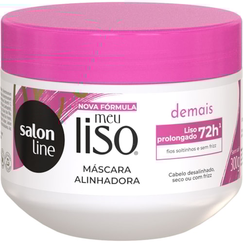 Máscara Salon Line Meu Liso Desmaiado 300g