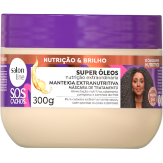 Máscara Salon Line SOS Cachos Super Óleos 300g