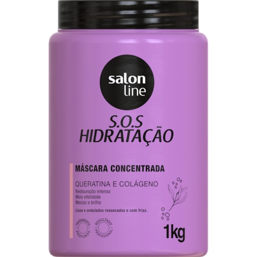 Máscara Salon Line Tô Podendo Bio-Reconstrução Fortalecedora 1kg