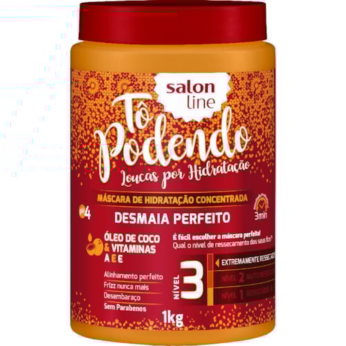 Máscara Salon Line Tô Podendo Desmaia Perfeito 1kg