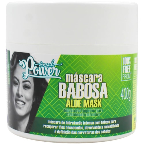 Máscara Soul Power Hidratação Babosa 400g