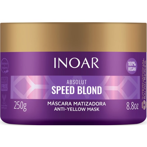 Máscara Tonalizante Absolut Speed Blond Inoar 250g