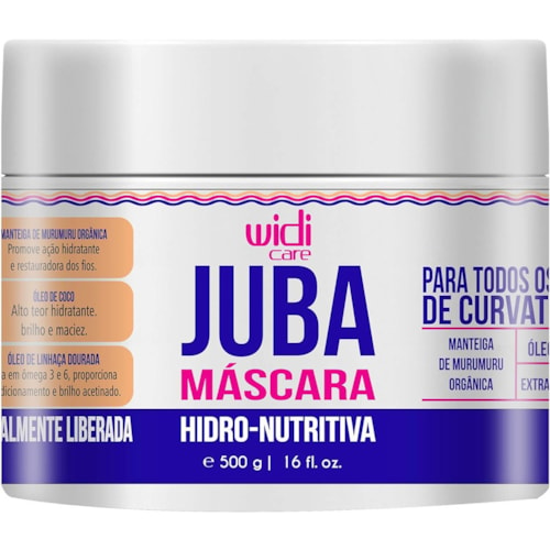 Máscara Widicare Juba Hidro-Nutritiva 600g