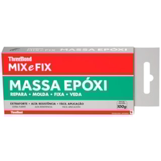 Massa Epóxi Threebond Mix e Fix 100g