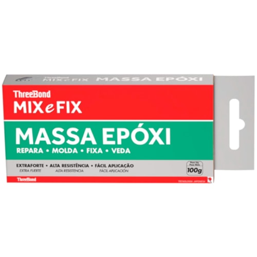 Massa Epóxi Threebond Mix e Fix 100g