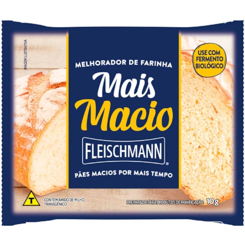 Melhorador de Farinha Fleischmann Mais Macio 10g