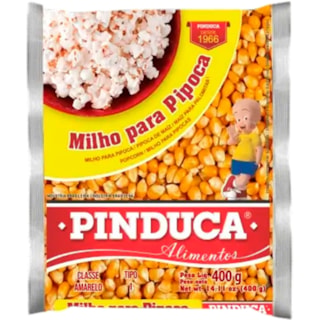 Milho de Pipoca Pinduca 400g