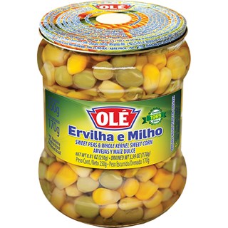 Milho e Ervilha Ole Vidro 200g